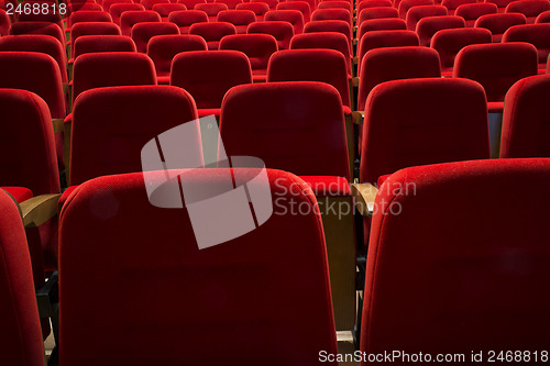 Image of Seats in a theater and opera