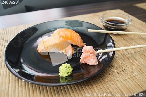 Image of Sushi in sushi bar