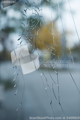 Image of Cracked glass