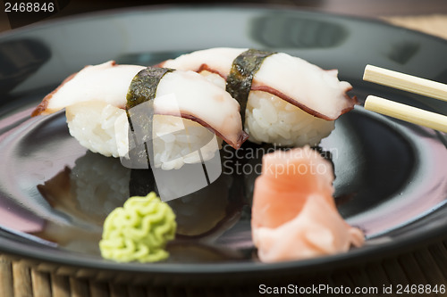 Image of Sushi in sushi bar