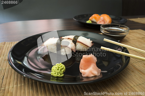 Image of Sushi in sushi bar