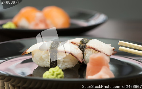 Image of Sushi in sushi bar