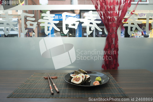 Image of Sushi in sushi bar