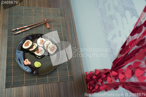 Image of Sushi in sushi bar