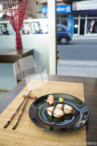 Image of Sushi in sushi bar