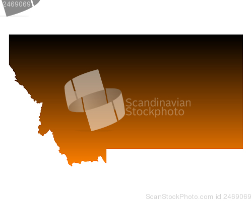 Image of Map of Montana
