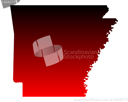 Image of Map of Arkansas