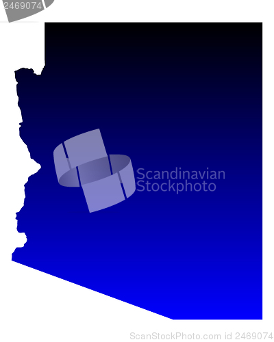Image of Map of Arizona