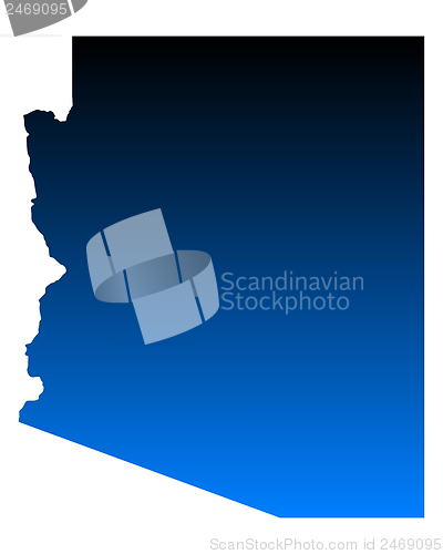 Image of Map of Arizona
