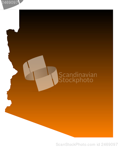 Image of Map of Arizona