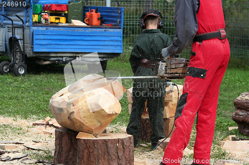 Image of wood sculpture