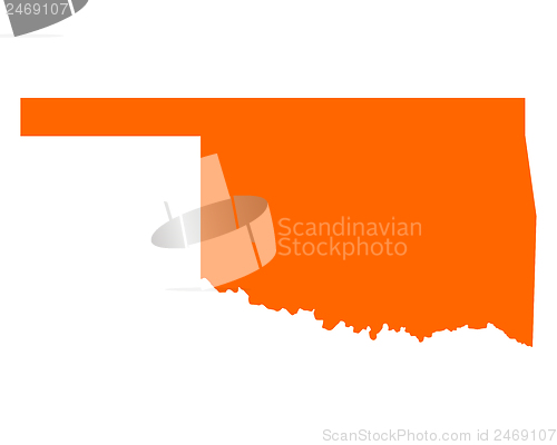 Image of Map of Oklahoma