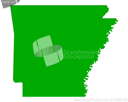 Image of Map of Arkansas