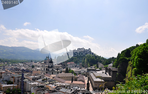 Image of Salzburg with Festung