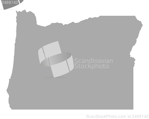 Image of Map of Oregon