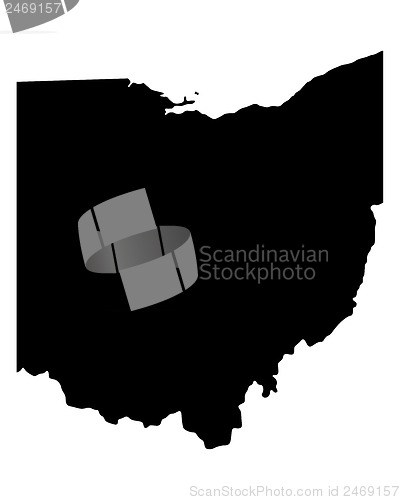 Image of Map of Ohio