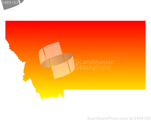 Image of Map of Montana