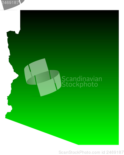Image of Map of Arizona