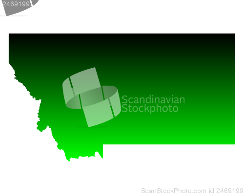 Image of Map of Montana