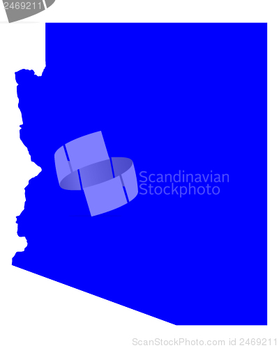 Image of Map of Arizona