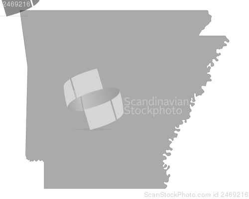 Image of Map of Arkansas