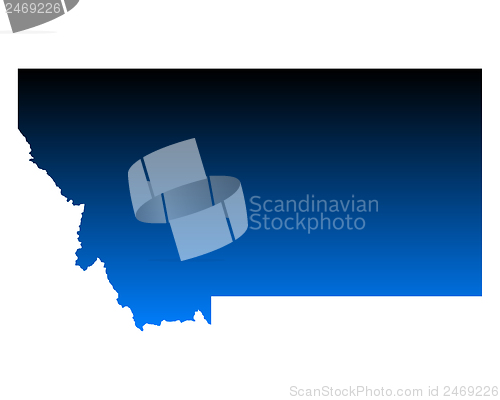 Image of Map of Montana