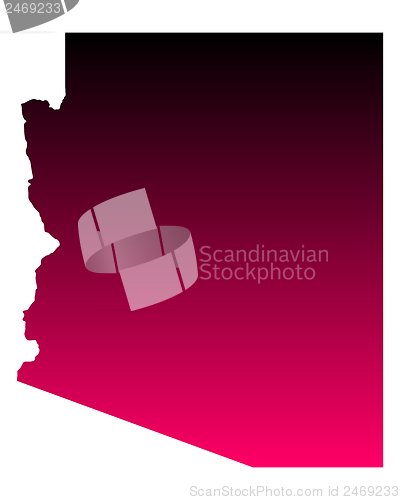 Image of Map of Arizona
