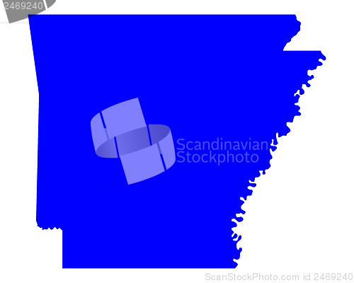 Image of Map of Arkansas