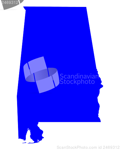 Image of Map of Alabama