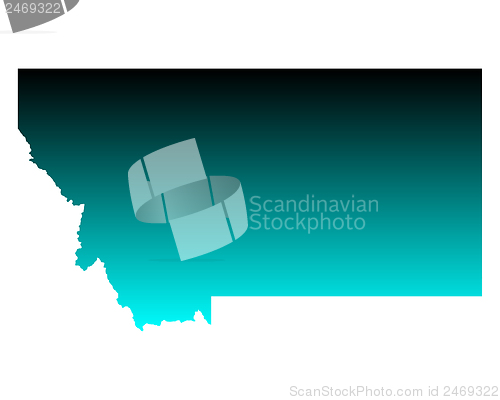 Image of Map of Montana
