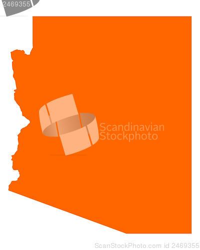 Image of Map of Arizona