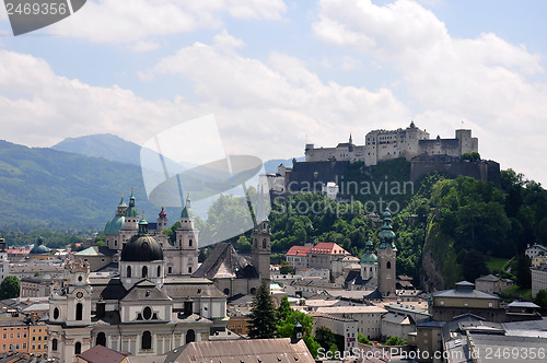 Image of Salzburg with Festung