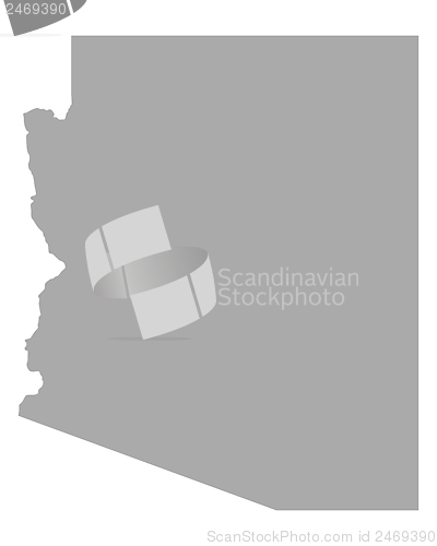 Image of Map of Arizona