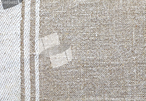 Image of natural linen texture