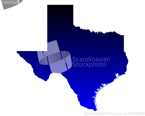 Image of Map of Texas