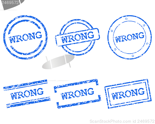 Image of Wrong stamps