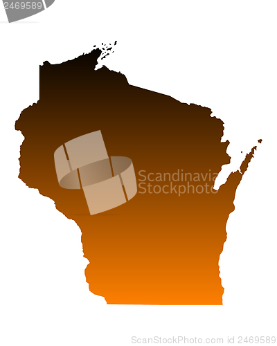 Image of Map of Wisconsin