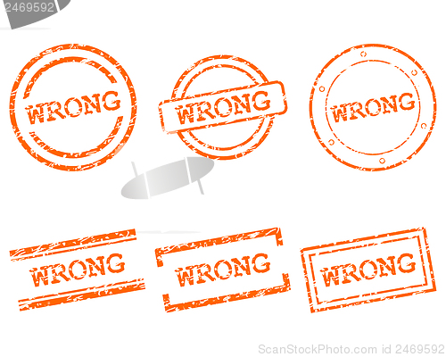 Image of Wrong stamps