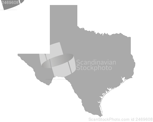 Image of Map of Texas