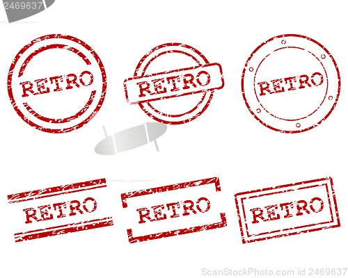 Image of Retro stamps