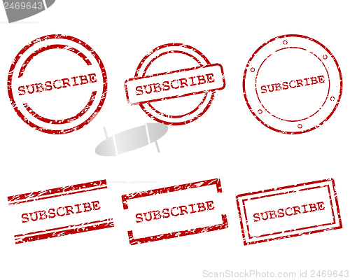 Image of Subscribe stamps