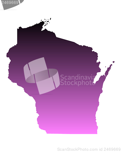 Image of Map of Wisconsin