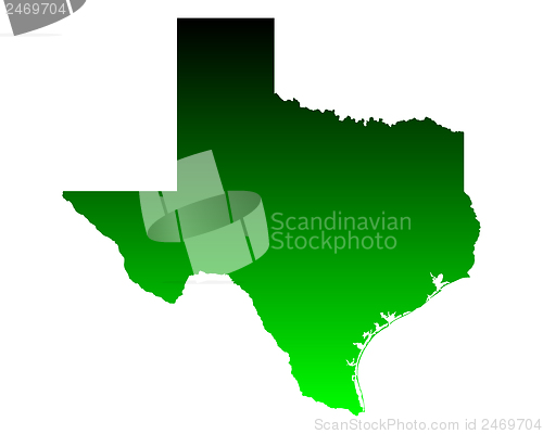 Image of Map of Texas