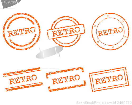 Image of Retro stamps