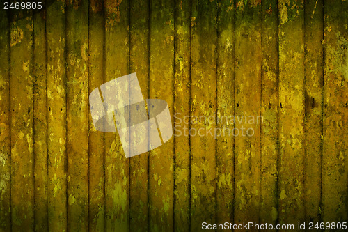 Image of Moldy wooden house wall