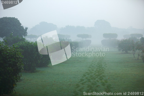 Image of Park in India - Mehtab Bagh. 