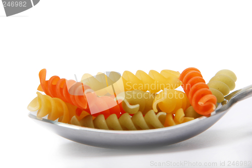 Image of Tablespoon with Pasta