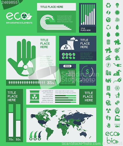 Image of Ecology Infographic Template.