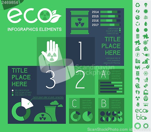 Image of Ecology Infographic Template.