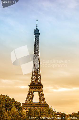 Image of Eiffel tower,Paris ,France 